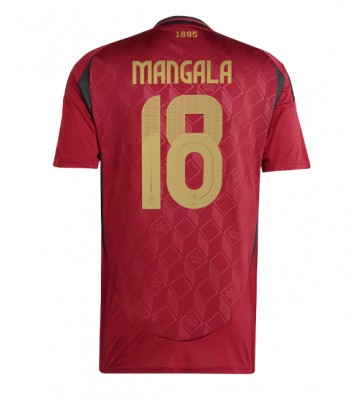 Belgien Orel Mangala #18 Replika Hjemmebanetrøje EM 2024 Kortærmet